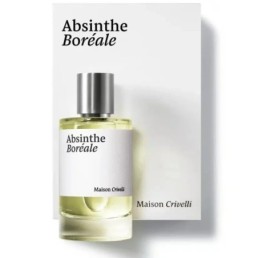 Absinthe boréale - Eau de parfum - Crivelli (100 ml) Mouvements magnétiques d'une aurore boréale