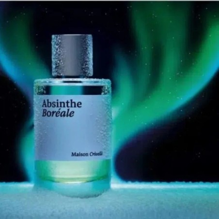 Absinthe boréale - Eau de parfum - Crivelli (100 ml) Mouvements magnétiques d'une aurore boréale