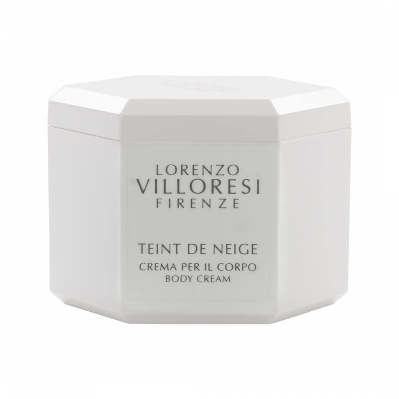 Teint de Neige - Crème pour le corps - Villoresi (200 ml) Parfum incomparable d'une belle poudre