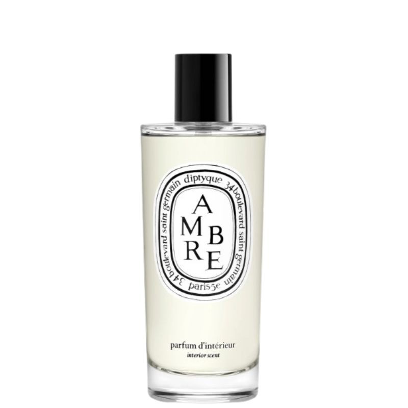 Ambre - Parfum d'interieur - Diptyque (150 ml) Ecrin d'ambre, baume, épices et bois précieux