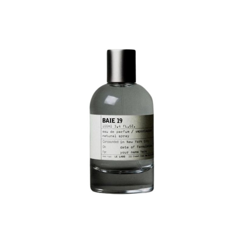 Baie 19 - Eau de parfum - Le labo - Odeur humide de la terre mouillée par la pluie