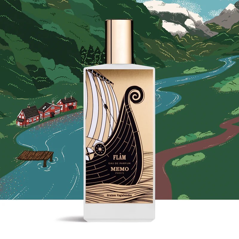 Flam - Eau de parfum - Memo (75 ml) Fjord et aurores boreales